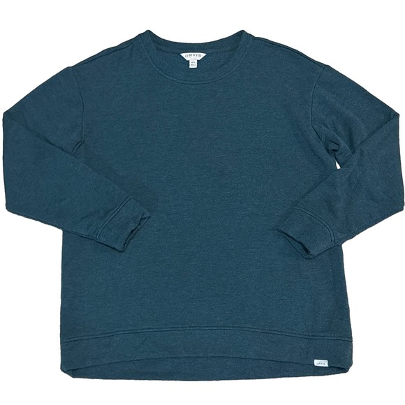 Orvis Tops - Orvis Women's Medium Green Pull Over Super Soft Sweater Stretch
